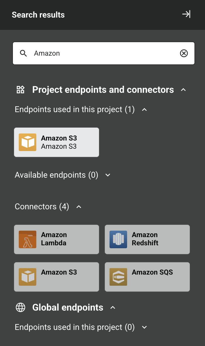 Integration Studio connectors