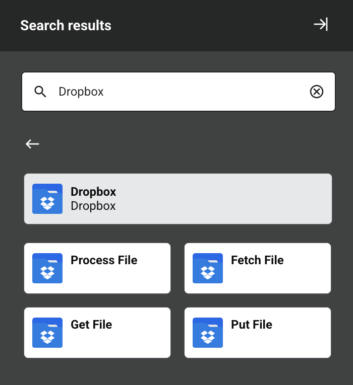 Atividades do Dropbox